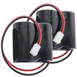 AccuCell Ersatzbatterie passend für ABUS FU2986, FU8220, FU8222, Secve