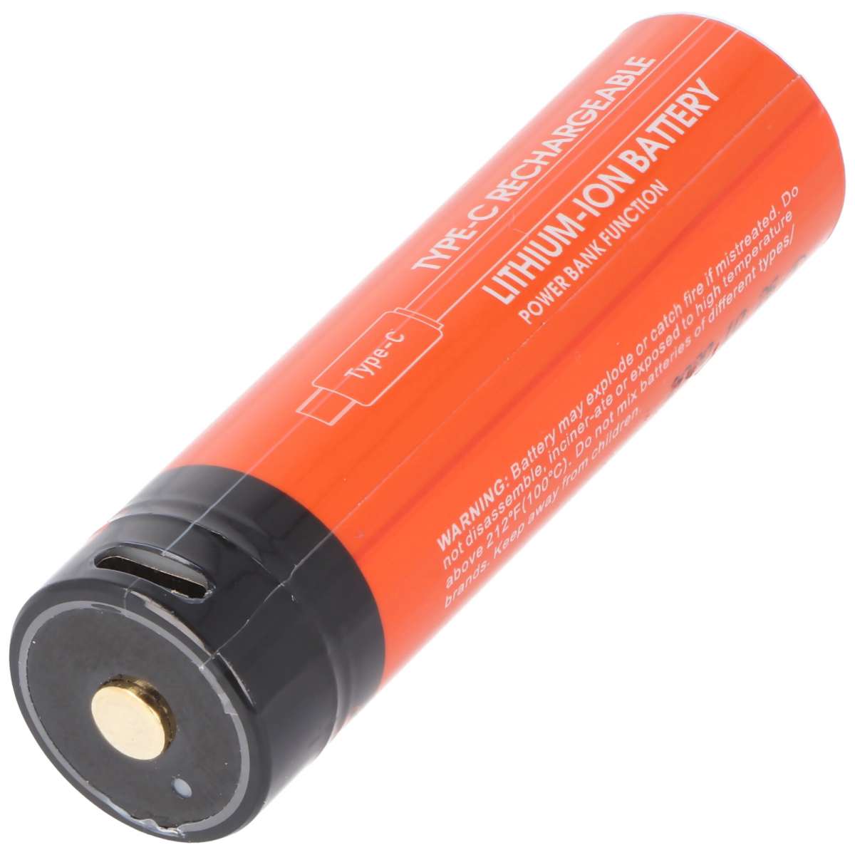 AceBeam 21700 Li-ion Akku mit starken 5000mAh USB-C max. Entladestrom 15A, 77,8 x 21,37mm
