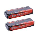 Sunpadow 2S Lipo-Akku 70C 7100mAh 7,4V Hardcase mit 4 mm Bullet (2 St.)