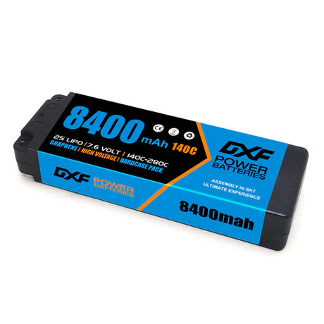 DXF 2S 8400mAh 7,6V 140C 5mm Bullet Lipo Akku