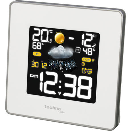 Technoline WS 6440 - Wetterstation mit farbigen LED´s