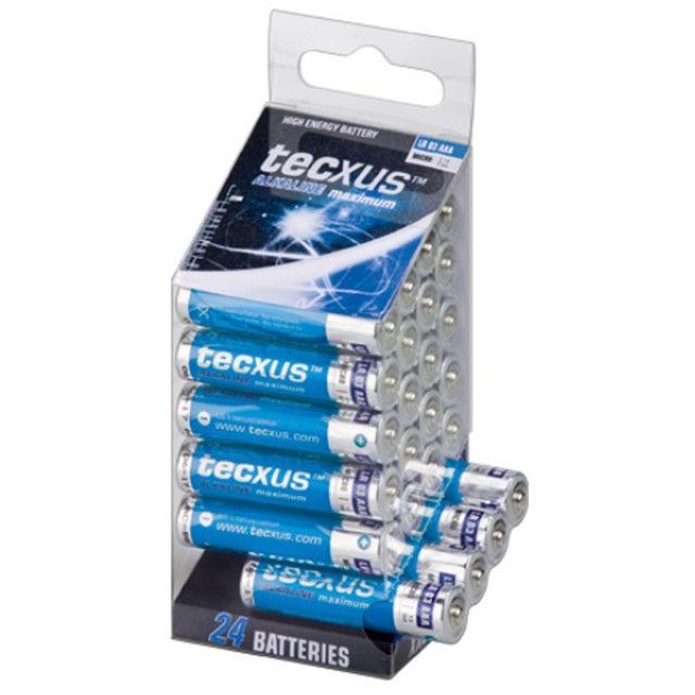 24er Sparpack Micro AAA LR03 UM4 Alkaline Batterie