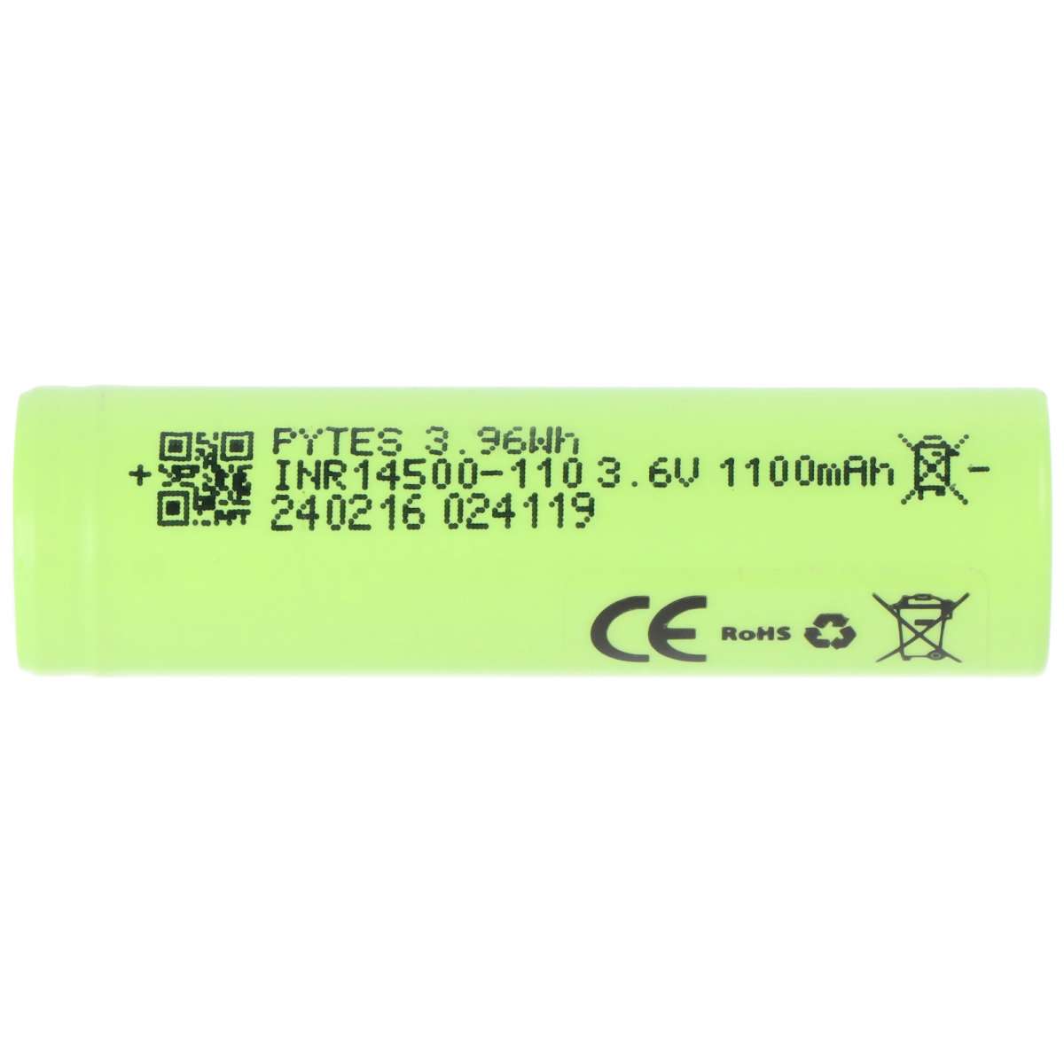 AccuCell Akku kompatibel für Oral-B Akku Li-Ion UR14500AC passend für Braun iO 6, 7, 8, 9, 10, 3,7 Volt