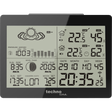 Technoline WS 6760 - moderne Wetterstation in schwarzer Hochglanz-Opti