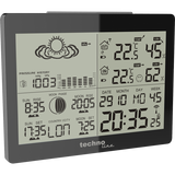 Technoline WS 6760 - moderne Wetterstation in schwarzer Hochglanz-Optik