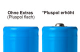 Pluspol erhöht