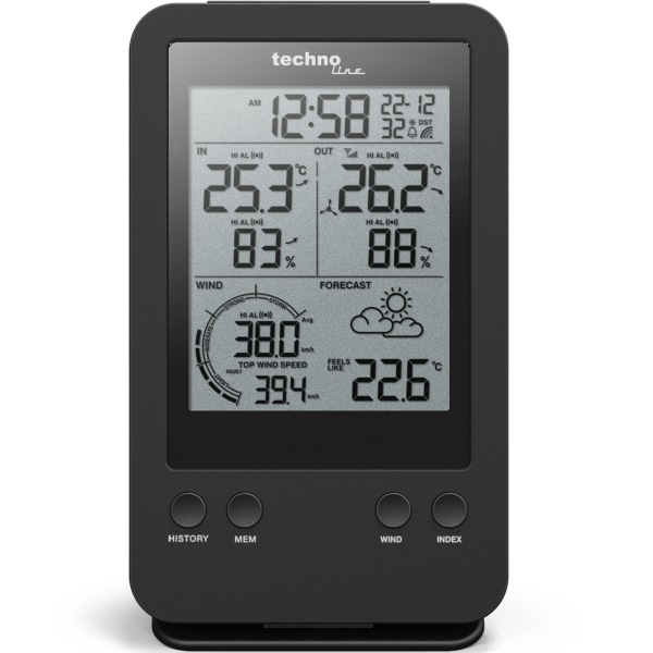 Technoline WS 9008 - Windmesser