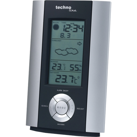 Technoline WS 6710 - Klassische Wetterstation mit Mondphasenanzeige
