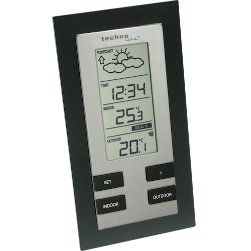 Technoline WS 9215-IT alu - klassische Wetterstation