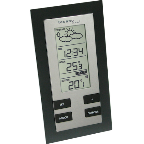 Technoline WS 9215-IT alu - klassische Wetterstation