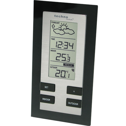 Technoline WS 9215-IT alu - klassische Wetterstation