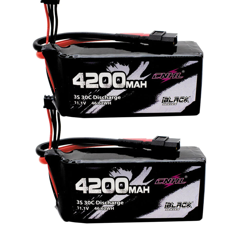 CNHL 3S 4200mAh Shorty 30C 11,1 V XT60 Lipo Akku ( 2 Stück )