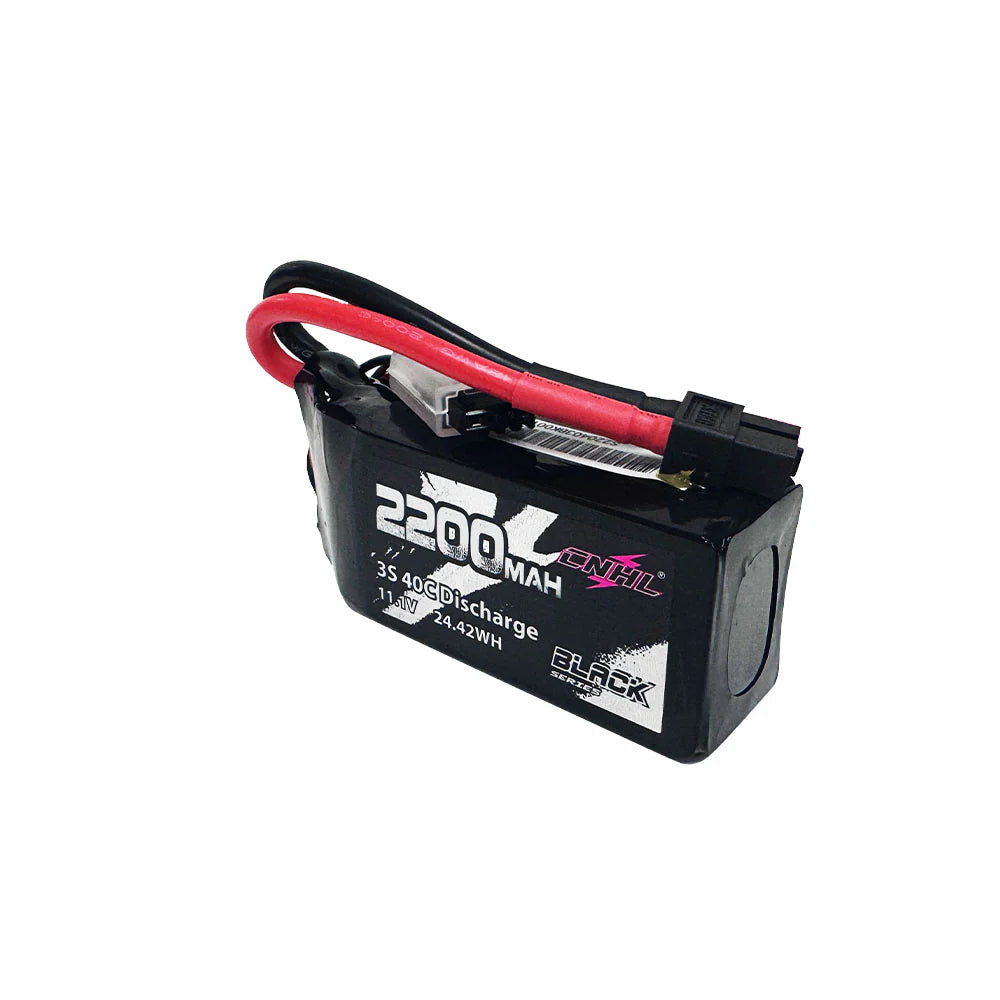 CNHL Black Series Shorty 2200 Ah 3S 11,1 V 40 C Lipo-Akku mit XT60-Stecker