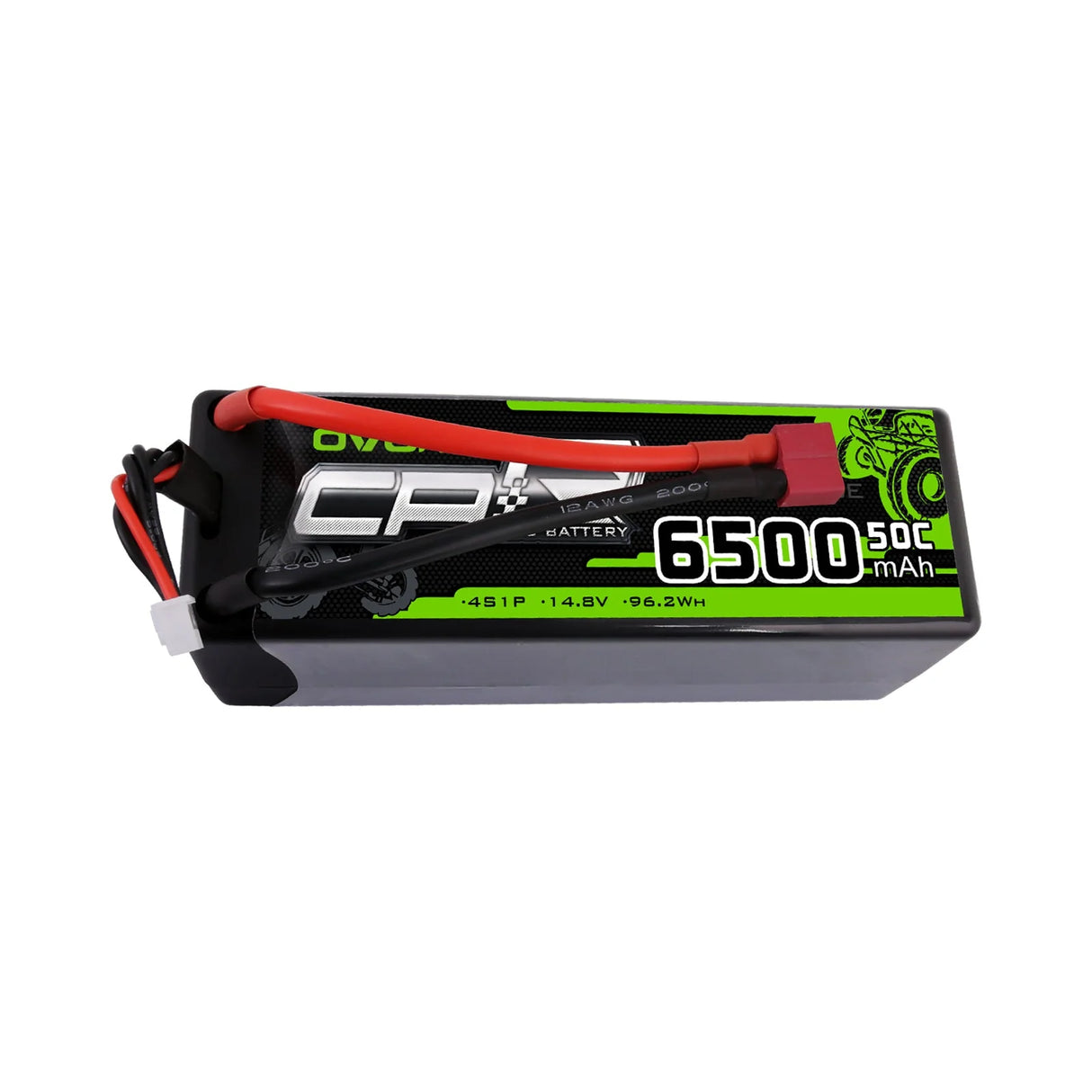 Ovonic Car 4S 6500mAh 14,8V 50C Hardcase LiPo Akku mit Deans-Stecker