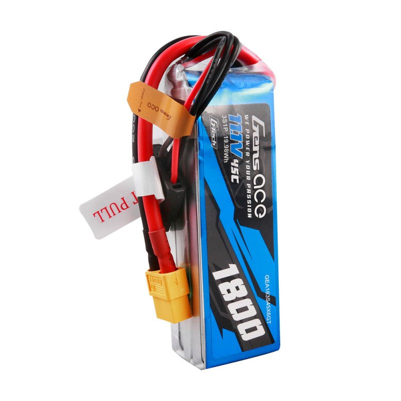 Gens Ace G-Tech 3S 1800mAh 11,1V 45C 3S1P XT60