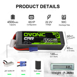 5500mah / 6S / EC5