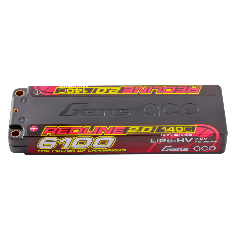 6100mAh / 2S / 5.0mm bullet
