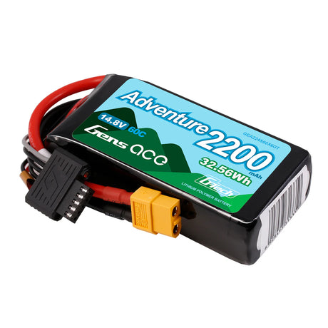 Gens Ace Adventure G-Tech 2200 mAh 4S1P 14,8 V 60 C RC-Auto-LiPo-Akku