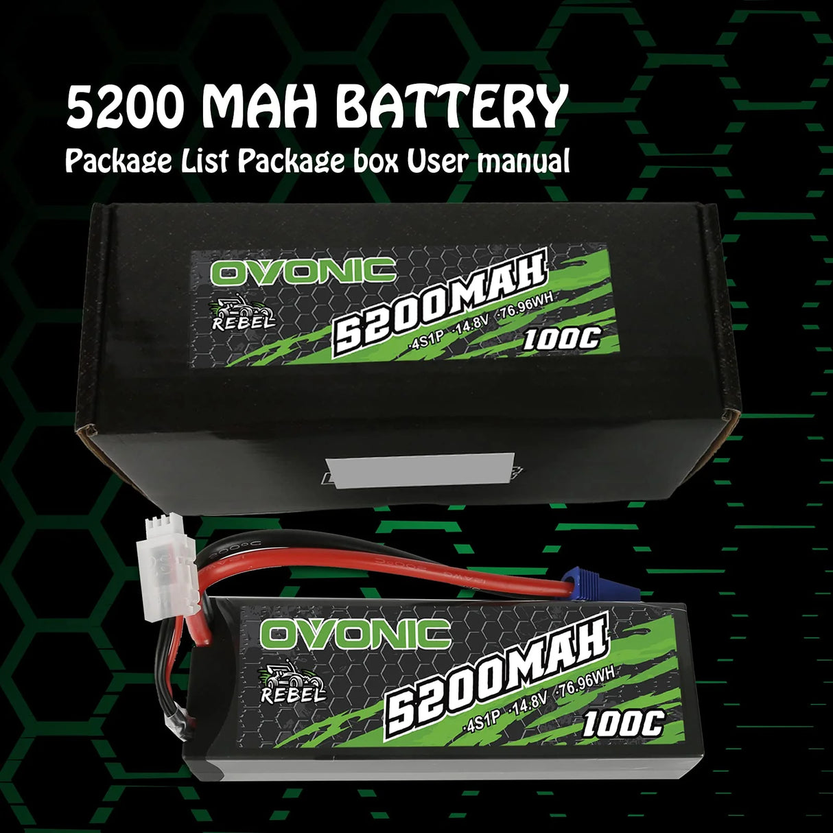 5200mAh / 4S / EC5