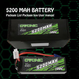 5200mAh / 4S / EC5