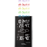 Technoline WS 9060 moderne Wetterstation mit Farbwechselfunktion