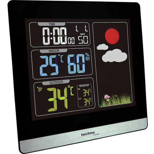 Technoline WS 6448 - moderne Wetterstation mit Farbdisplay
