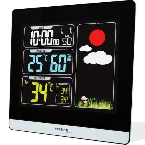 Technoline WS 6448 - moderne Wetterstation mit Farbdisplay