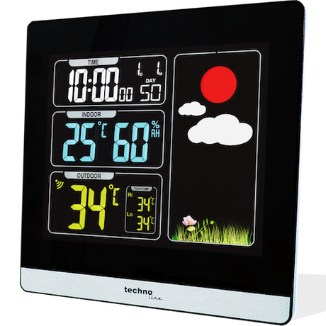 Technoline WS 6448 - moderne Wetterstation mit Farbdisplay