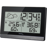 Technoline WS 9255 - moderne Wetterstation, schwarz