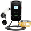 Absina E-Auto Ladestation, Wallbox Typ 2 mit RFID Funktion, einstellba