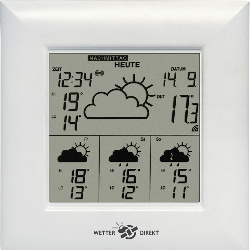 Technoline WD 4000 weiß - WetterDirekt Station