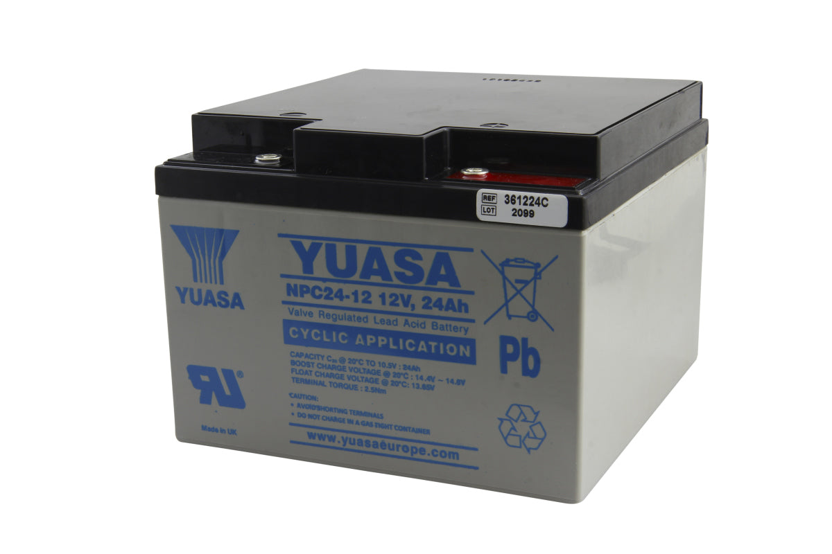 Yuasa Blei Glasfaservlies Akku NPC24-12 12.0V 24.0Ah