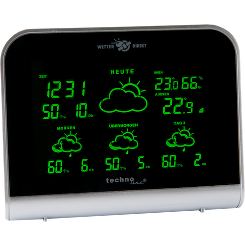 Technoline WD 2900 - satellitengestützte Wetterstation mit