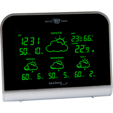Technoline WD 2900 - satellitengestützte Wetterstation mit