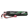 Gens Ace 25C 1000mAh 3S1P 11,1V Nunchuck 3X Airsoft Lipo Batterie mit 