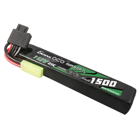 Gens ace G-Tech 25C 1500 mAh 3S1P 11,1 V Airsoft Gun Lipo Akku mit Tamiya