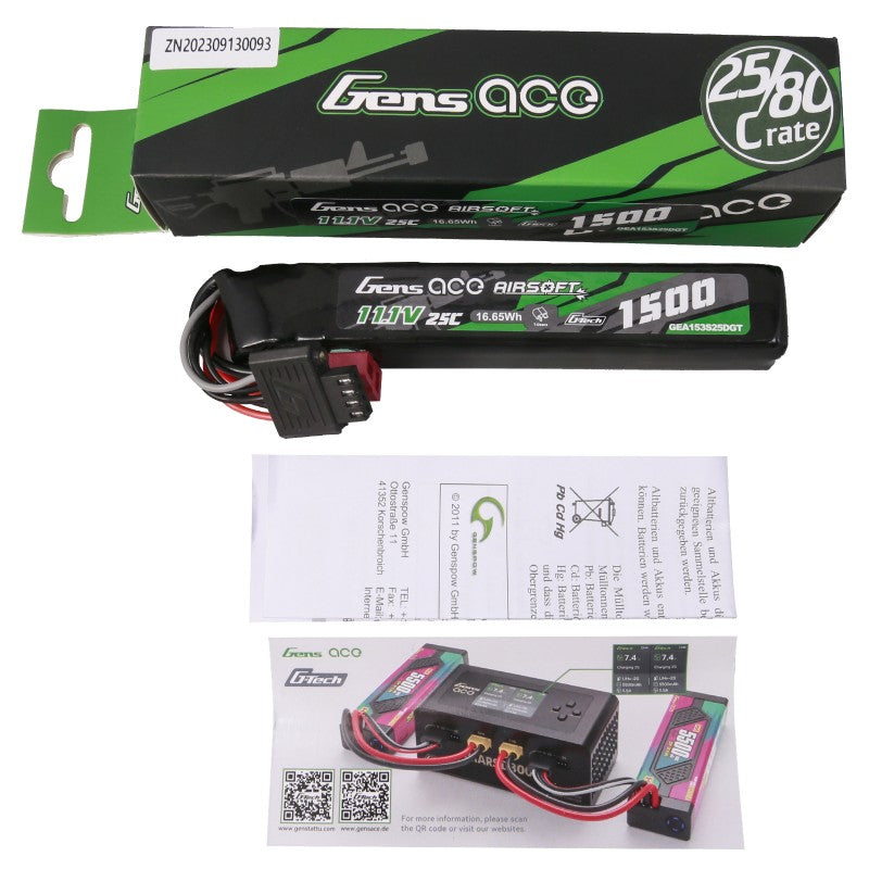 1500mAh / 3S / T Stecker