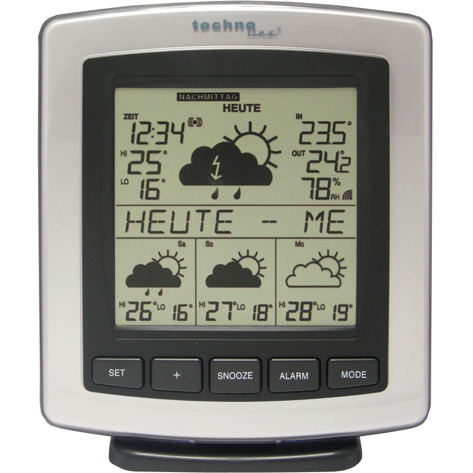 Technoline Satellitengestützte Wetterstation - WD 4204