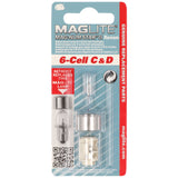 MAGLITE 6-Cell C & D Ersatzlampen MAG-LITE