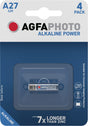 Agfaphoto Batterie Alkaline, LR27, V27A, 12V Power, Retail Blister