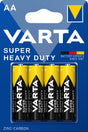 Varta Batterie Zink-Kohle Mignon AA R6 1,5V 4er Pack