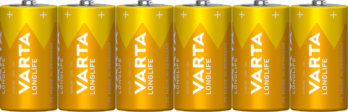 Varta Batterie Alkaline Baby C LR14 1,5V (6-Pack)