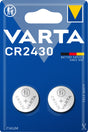 Varta Batterie Lithium, Knopfzelle, CR2430, 3V Electronics, Retail Bli