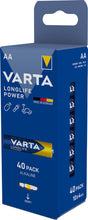 Varta Batterie Alkaline Mignon AA LR06 1,5V (40-Pack)