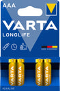 Varta Batterie Alkaline AAA LR03 1,5V Blister (4-Pack)