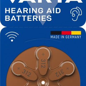 Batterien für Hörgeräte