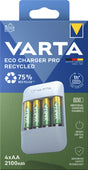 Varta Akku NiMH, Universal Ladegerät, Eco Charger Pro Recycled, inkl. 