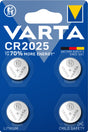 Varta Batterie Lithium, Knopfzelle, CR2025, 3V Electronics, Retail Bli