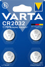 Varta Batterie Lithium, Knopfzelle, CR2032, 3V Electronics, Retail Bli