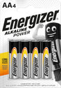 Energizer Batterie Alkaline, Mignon, AA, LR06, 1.5V Alkaline Power, Re